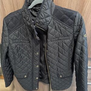 Ralph Lauren Black Quilted Jacket